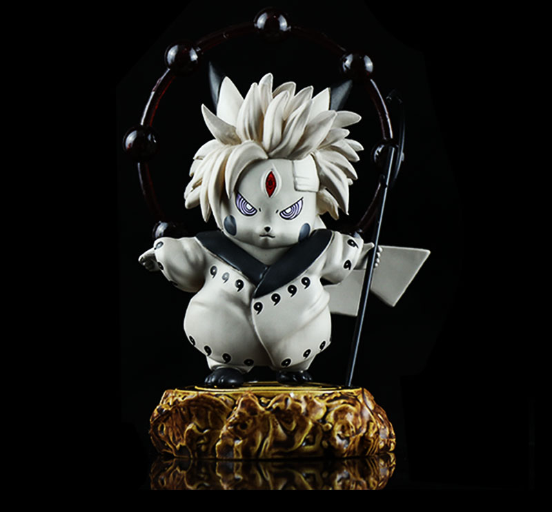 Mô hình Lục đạo tiên nhân có mắt Sharinrinnegan mini - Naruto